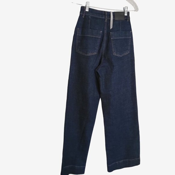 LOLA JEANS MiLAN -DRB High Rise Wide Leg Jeans Ultra High-Rise Sz 24- NWT - Picture 6 of 10